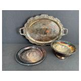 3 - Silverplate Dishes