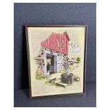 Framed Needlecraft Artwork