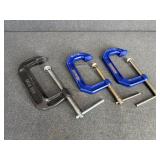3 - C-Clamps