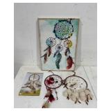 Lot of Dreamcatchers and Canvas Print