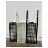3 - Metal Shelving Units