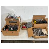 Lot of Model Train Cars and Tracks
