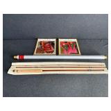Barclay Fly Fishing Rod with Art of Angling Books