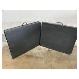 2 - Plastic Folding Tables