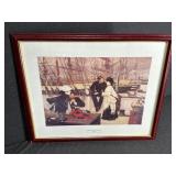 J.J. Tissot The Captain and His Wife Artwork Print