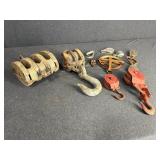Lot of Pulleys