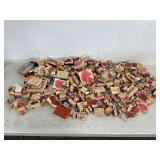Big Lot of Rubber Stamps