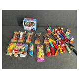 Lot of Pez Dispensers