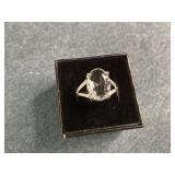New Sterling Silver Cubic Zirconia Ring