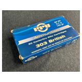 20 Rounds of PPU 303 British Ammunition