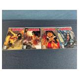 4 - Signed Vampirella Comic Books