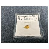 Large Alaskan Gold Nugget ï¿½ 1.11 grams