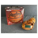 Basketball & Baseball Glove
