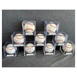 9 - Autographed Baseballs