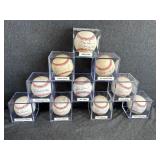 10 - Autographed Baseballs