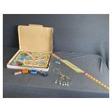 Tin Litho Train & Track Set