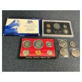 Lot of US Proof Sets & Coins