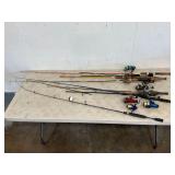 Lot of Fishing Rods