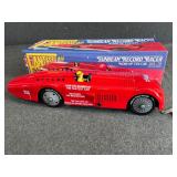 Sunbeam Record Racer Wind-Up Tin Car