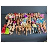 Lot of Fashion Dolls