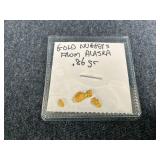 Alaskan Gold Nuggets - 0.86 grams