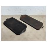 2 - Cast Iron Griddles