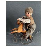 Horse Tricycle with Doll