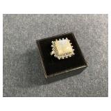 New Sterling Silver Moonstone Ring