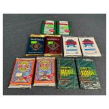 Lot of Sealed Baseball Card Packs