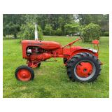 LATE 1940S ALLIS CHALMERS TRACTOR; RESTORED, JUST NEEDS CLUTCH