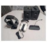 SMALL STERLING STUDIO MONITORS. BLUETOOTH SPEAKER. ISOLATION RECORDING HEADPHONES. BLUETOOTH HEADPHONES.