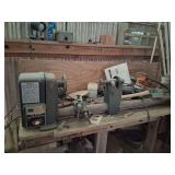 SEARS 12 INCH WOOD LATHE.