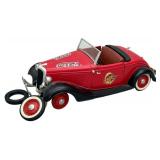 COCA-COLA DIE-CAST FORD ROADSTER - AS-FOUND; WHEELS DETACHED
