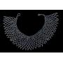 VINTAGE SEED BEAD STYLE IRIDESCENT NECKLACE, NICE COLORS