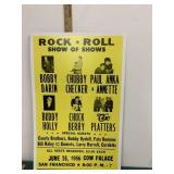 17x22 Rock N Roll Show Of Shows Concert Poster 17x22 Rock N Roll Show Of Shows Concert Poster