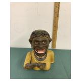 CAST IRON BLACK AMERICANA COIN BANK DINAH CAST IRON BLACK AMERICANA COIN BANK DINAH