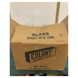 Box of Colony Glass Salad Plates 12 to box Box of Colony Glass Salad Plates 12 to box