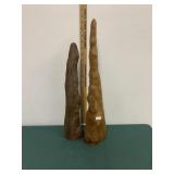 Natural Wood Formation Lot of 2 Natural Wood Formation Lot of 2