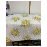 Vtg Queen Size Quilt Topper Vtg Queen Size Quilt Topper