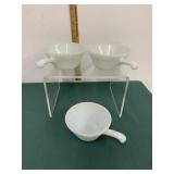 Fire King Anchor Hocking White Milk Glass Soup Fire King Anchor Hocking White Milk Glass Soup