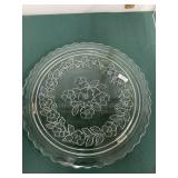 Vintage Apple Blossom Sovereign House Footed Cake Vintage Apple Blossom Sovereign House Footed Cake