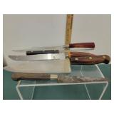 Lot of Vintage Kitchen Knifes Lot of Vintage Kitchen Knifes