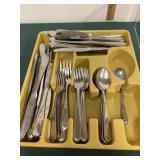Oneida Flight Reliance Flatware Lot Oneida Flight Reliance Flatware Lot