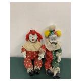 Vtg Clown Dolls Vtg Clown Dolls
