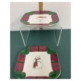 Pfaltzgraff Christmas Plate Lot Pfaltzgraff Christmas Plate Lot