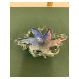 VTG Small MURANO Pastel Art Glass Swirled Candy Nt VTG Small MURANO Pastel Art Glass Swirled Candy Nt