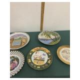 DECORATIVE PLATE LOT VARIOUS SIZES DECORATIVE PLATE LOT VARIOUS SIZES