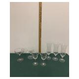 ETCHED CRYSTAL/GLASS STEMWARE ETCHED CRYSTAL/GLASS STEMWARE