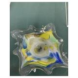 Murano Style Art Glass Bowl -As Is Murano Style Art Glass Bowl -As Is