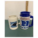 Carolina Panthers and Duke Basketball Mug Lot Carolina Panthers and Duke Basketball Mug Lot